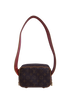 Perforated Mini Trocadero Bag, back view
